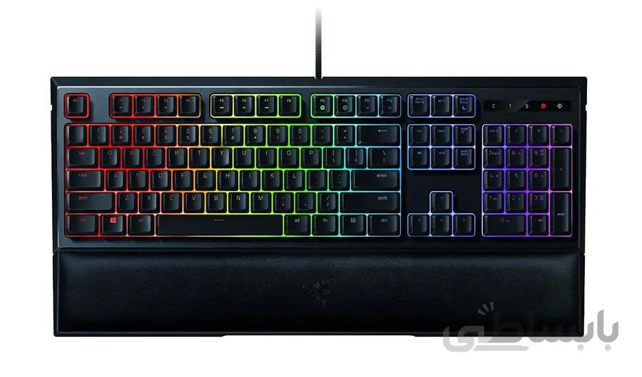 کیبورد مکانیکی و مخصوص بازی ریزر مدل Ornata Chroma ا کیبورد ریزر Ornata Chroma Mechanical Membrane Gaming Keyboard