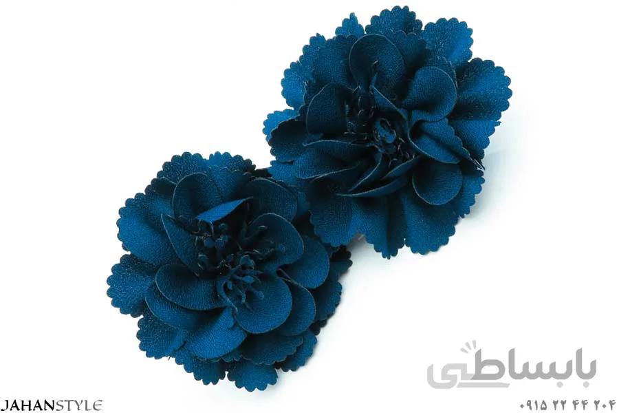 کش مو مجلسی طرح میخک آبی