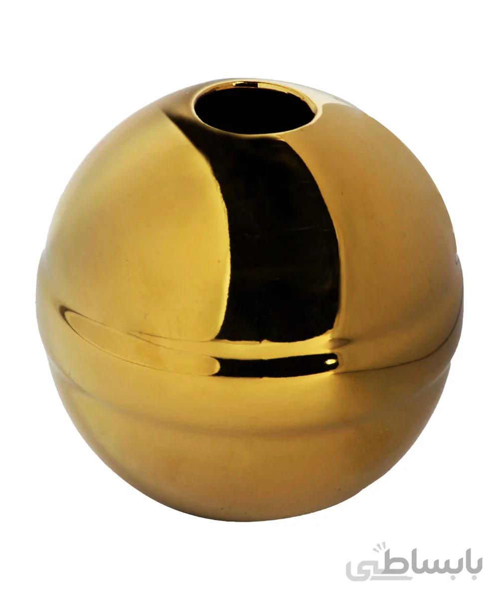 گلدان سرامیکی گرد