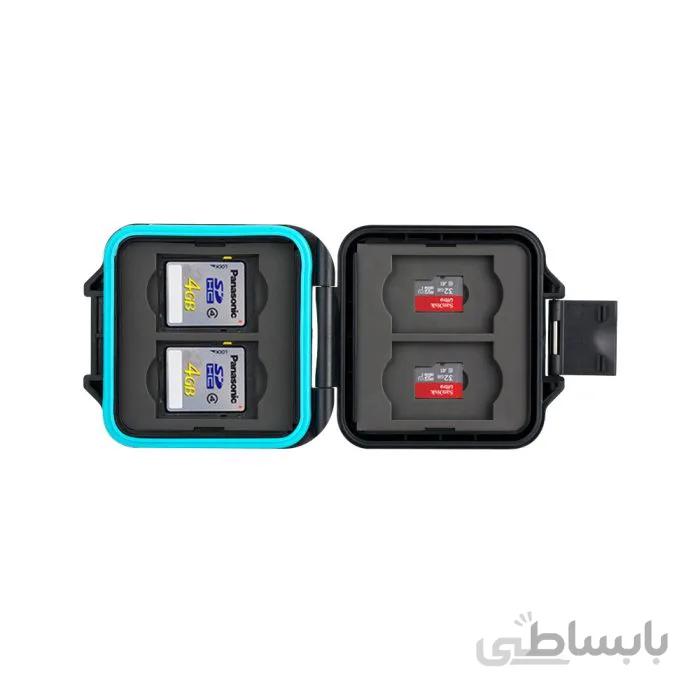 کیف محافظ کارت حافظه جی جی سی مدل MCR-ST8