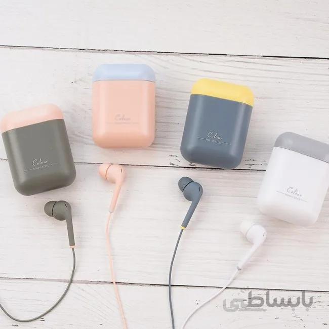 هندزفری با سیم با کاور دو رنگ مدل Diid ED-1012 ا Diid ED-1012 handsfree