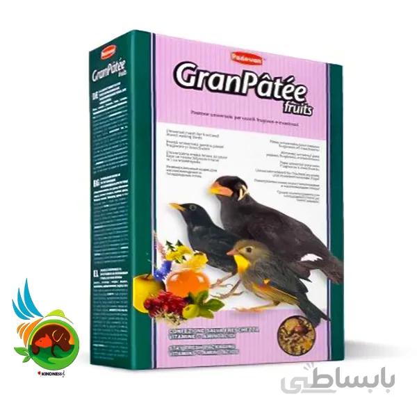 غذای خشک پادوان مخصوص مرغ مینا Padovan fruits وزن 1 کیلو گرم