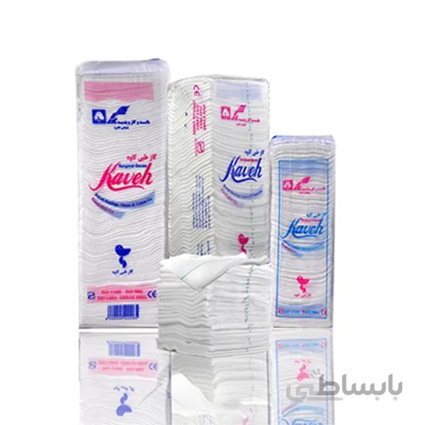 گاز جراحی ساده ۱۰*۱۰ سانتیمتر ۱۶ لایه نخ نمره ۲۰