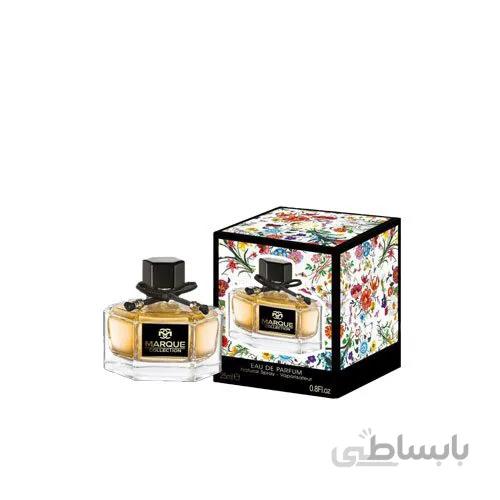 عطر ادکلن زنانه گوچی فلورا فراگرنس ورد مارکویی کالکشن کد 120 (Gucci Flora by Gucci) حجم 25 میل ا Fragrance world Marque Collection no.120 Gucci Flora by Gucci