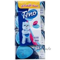 دستمال کاغذی اقتصادی 250 برگ 2 لایه تنو - بسته 8 عددی ا Teno Tissue Paper (250 Sheets x 2 Ply) - 8 pcs