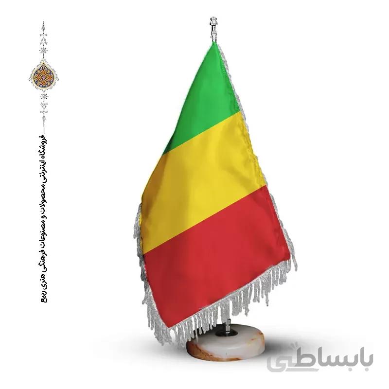 پرچم رومیزی و تشریفاتی کشور مالی ا پرچم رومیزی و تشریفاتی کشور مالی