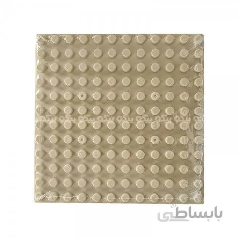 صفحه لگو دوپلو بازی 19*19 رنگ کرم کد 900