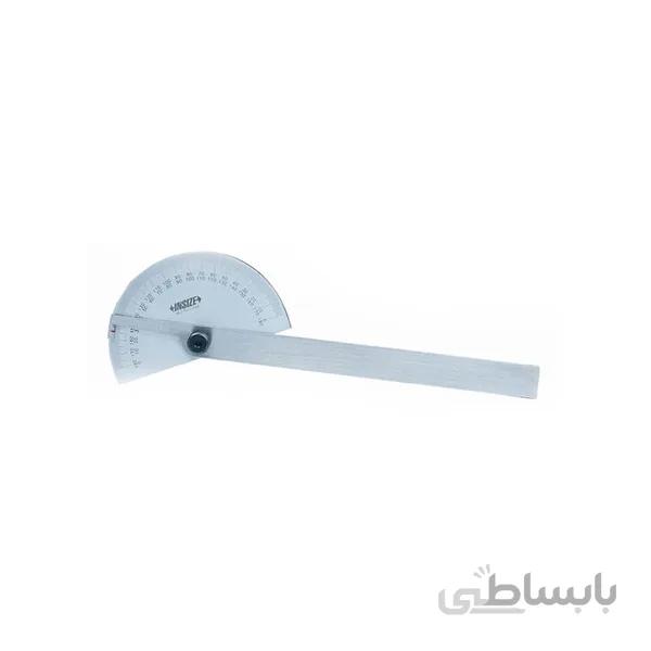 نقاله فلزی اینسایز 180 درجه مدل 85-4780 ا Insize Protractor 4780-85