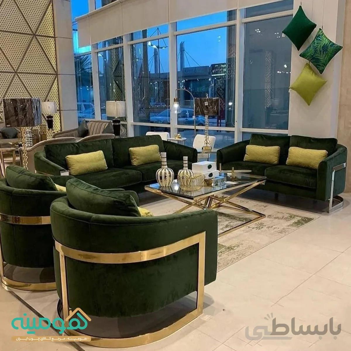مبل استیل 7نفره مدل ترنم