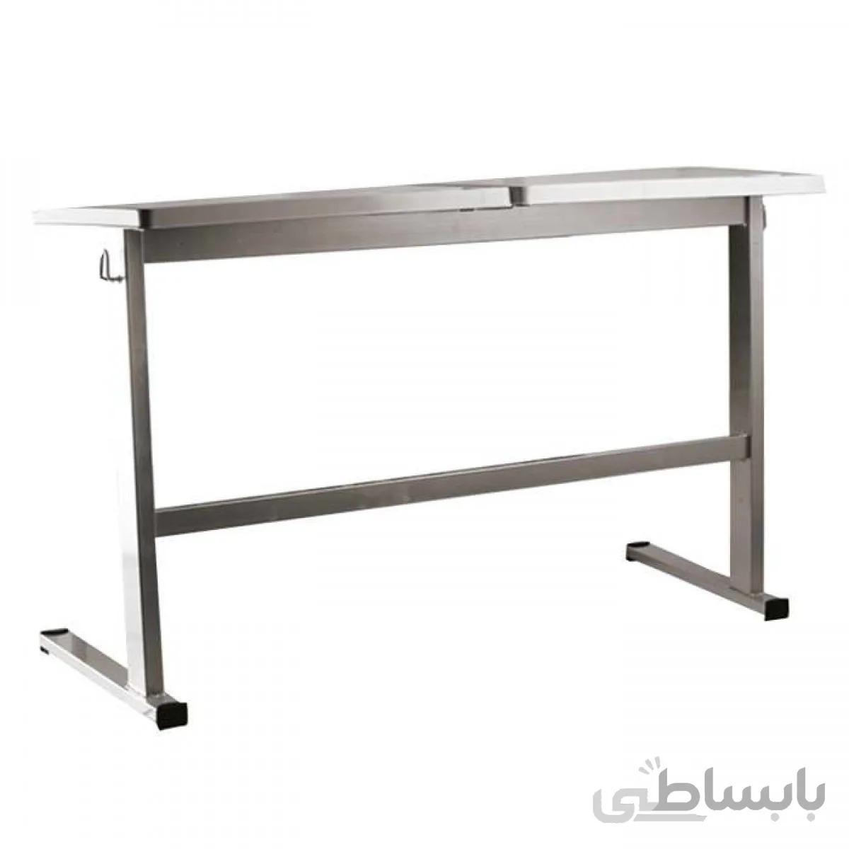 ‌میز آموزشی 120-40 دو نفره بدون سبد صنایع نظری