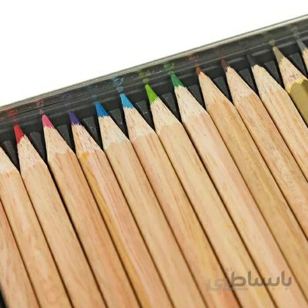 مداد رنگی 3+12 رنگ آریا
جعبه فلزی