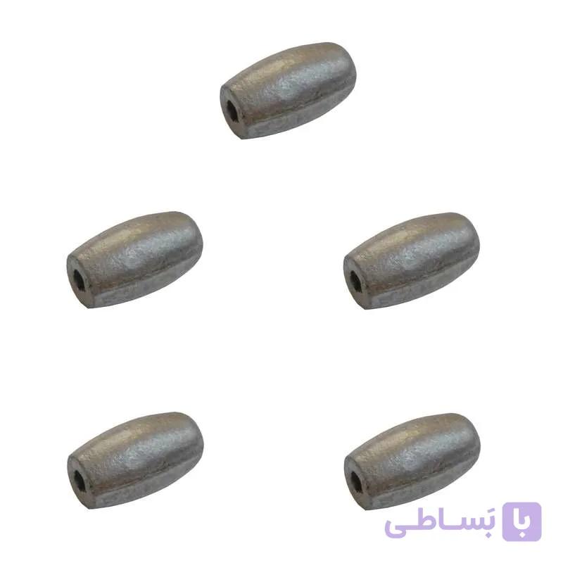 سرب ماهیگیری اسکار کد OL-9G بسته 5 عددی — تصویر 1