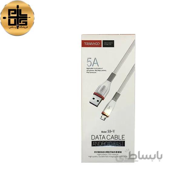 کابل تبدیل USB به microUSB مدل S8-V طول 1 متر