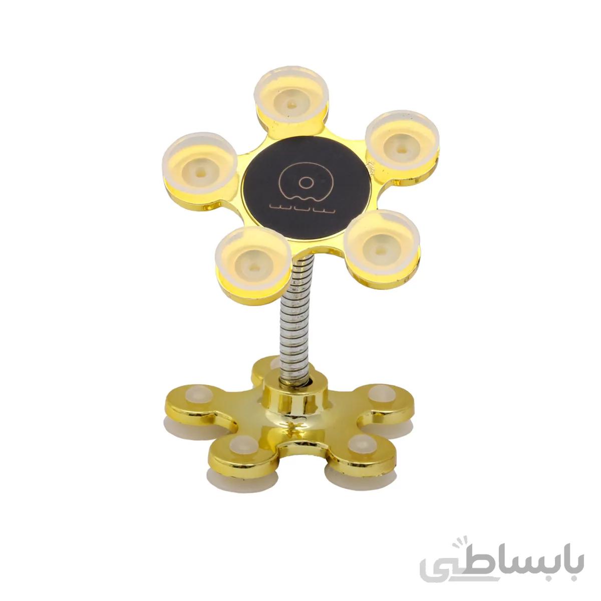 هولدر حبابی آبی گوشی موبایل WUW مدل Z07 طلایی