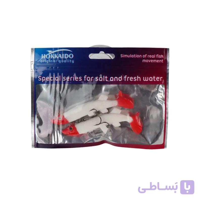 طعمه ماهیگیری مدل  ماهی ژله ای کد B9 بسته 2 عددی — تصویر 1