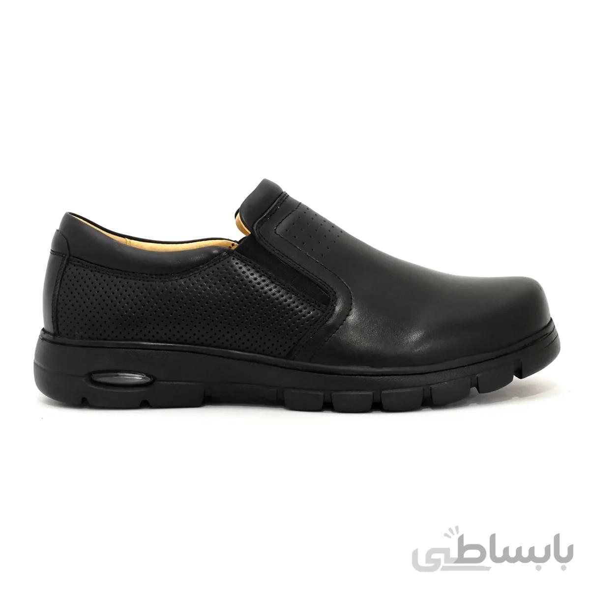 کفش کلاسیک مردانه بولگانو مدل bolgano Abode Go black 1515-8
