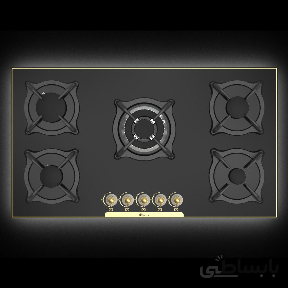 اجاق گاز صفحه ای بیمکث مدل MG5087 شیشه ای ا Bimax MG5087Glass Gas Hob