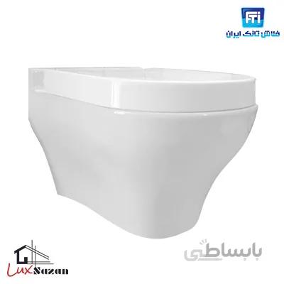 توالت فرنگی وال هنگ مدل توپراک فلاشتانک ایران ( FTI )