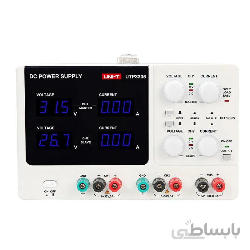 منبع تغذیه سهکاناله UNI-T UTP-3305