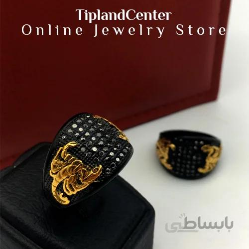 انگشتر طرح عقرب