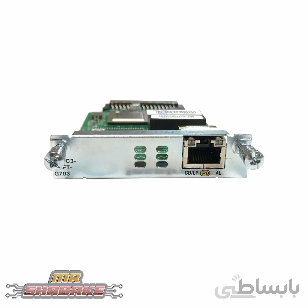 کارت ماژول سیسکو مدل VWIC3-1MFT-G703