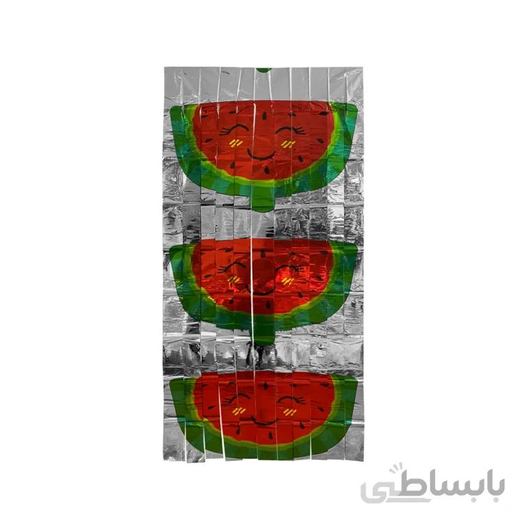 پرده تزئینی متالایز یلدا مدل STR173