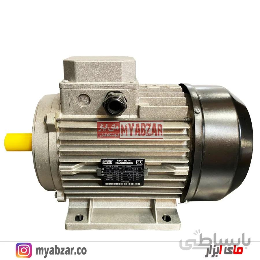 الکتروموتور سایر ایتالیا سه فاز 7.5 اسب 1500 دور
