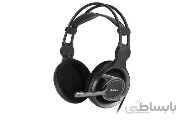 هدست سیم دار A4tech HS-100 ا A4Tech HS-100 Stereo headset