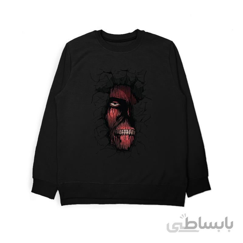 هودی طرح دیوار اتک