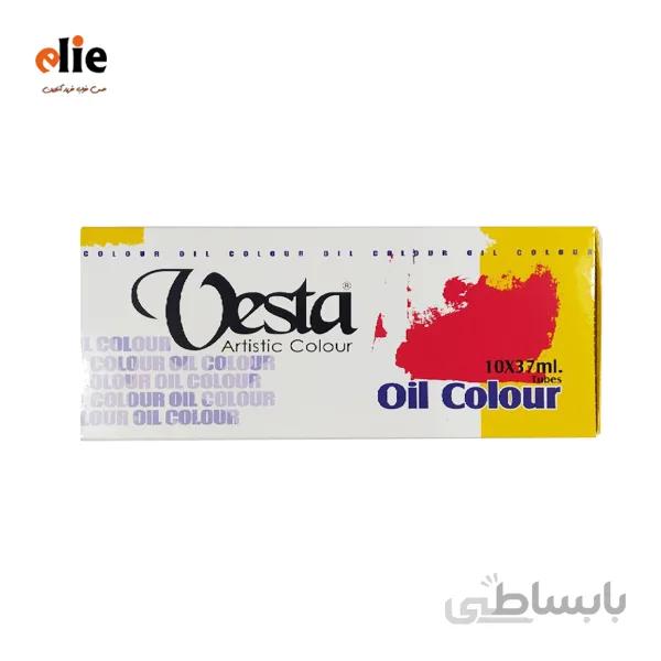 رنگ روغن وستا ۱۰ رنگ ۳۷میل ا vesta oilcolor