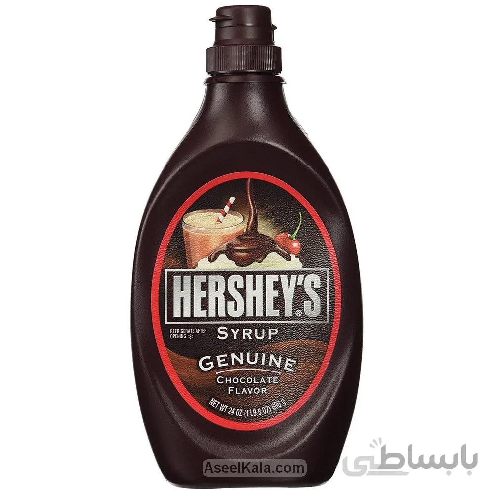 سیراپ شکلات مایع هرشیز HERSHEYS وزن ۶۸۰ گرم