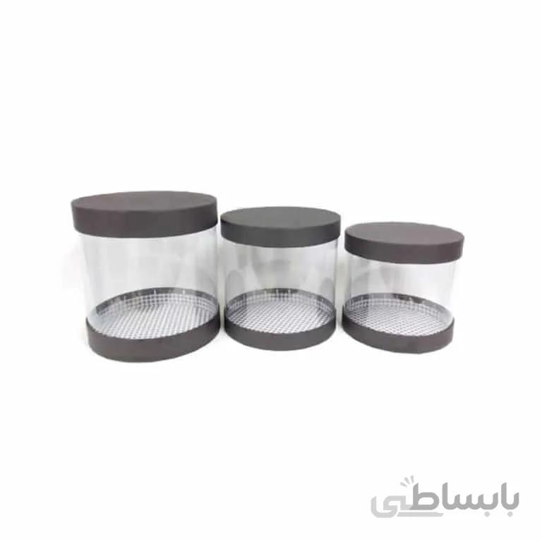 جعبه کادوی طلقی مجموعه 3 عددی مدل STGB200