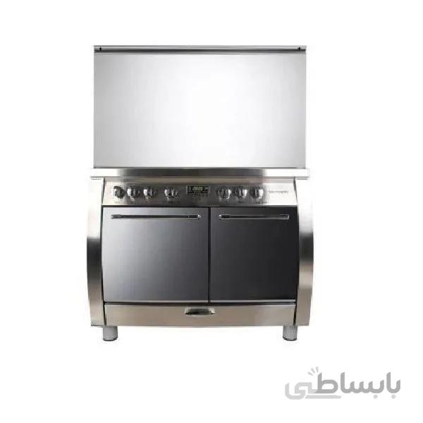 اجاق گاز تاکنوگاز سری پرنس مدل PL24 پنج شعله استیل