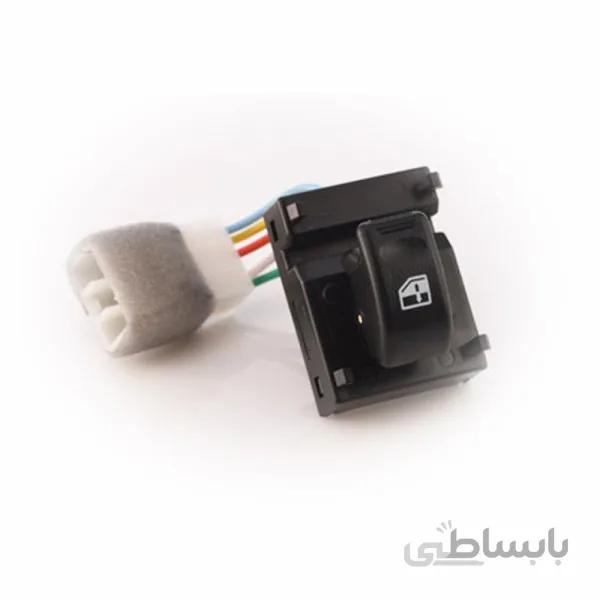 کلید شیشه بالابر پراید 132 جدید شرکتی کروز راست