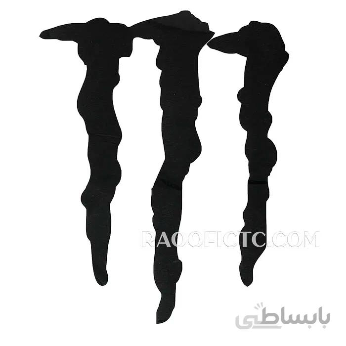 برچسب خودرو مانستر