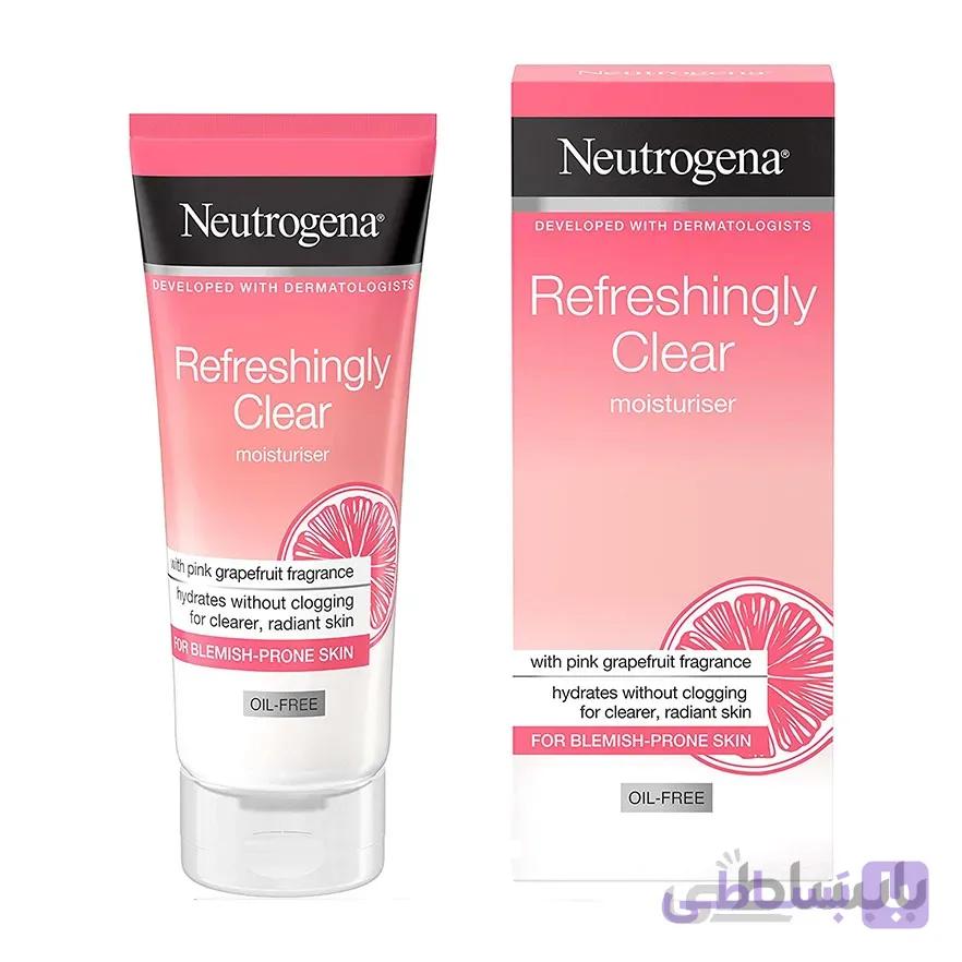 کرم مرطوب کننده فاقد چربی گریپ فروت نوتروژینا ا Neutrogena Grapefruit fat-free moisturizer کد 330159