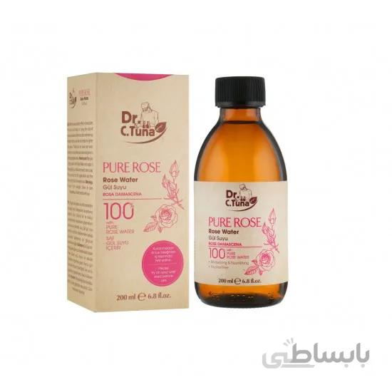 تونر رز واتر دکتر سی تونا Dr C.Tuna فارماسی حجم 200 میل