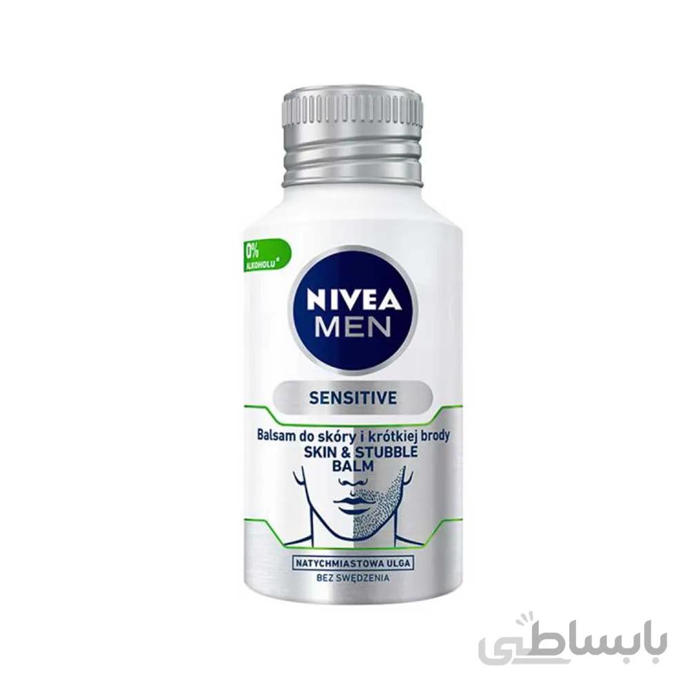 افترشیو NIVEA مدل SENSITIVE مناسب پوست خیلی حساس ا After Shave NIVEA SENSITIVE model suitable for very sensitive skin