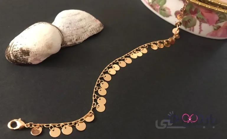 پابند وای اس ایکس طلایی مدل 1017
