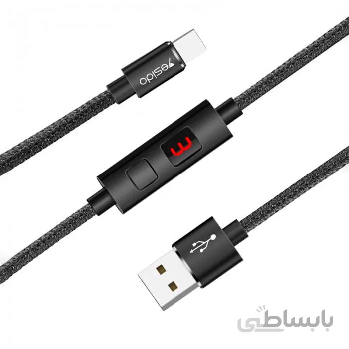 کابل تبدیل USB به microUSB یسیدو مدل CA-46 طول 1.2 متر ا Yesido CA-46 MicroUSB Cable 1.2M