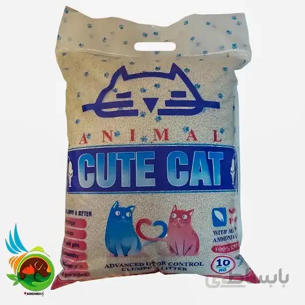 خاک بستر گربه کیوت کت اکونومیک وزن 10 کیلوگرم