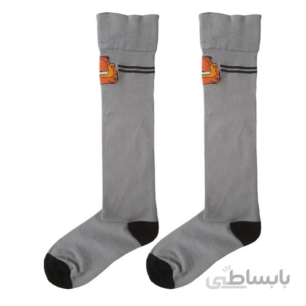 جدیدترین جوراب بالای زانو فانتزی زنانه و دخترانه طرح گارفیلد کد ph280