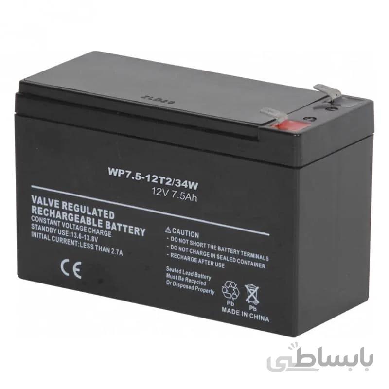 باتری خشک 7 آمپر 12 ولت ا UPS Battery - Model 12V 7A