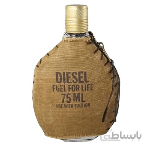 ادو تویلت مردانه Fuel For Life حجم 75ml ا Diesel Fuel For Life Eau De Toilettee For Men 75ml