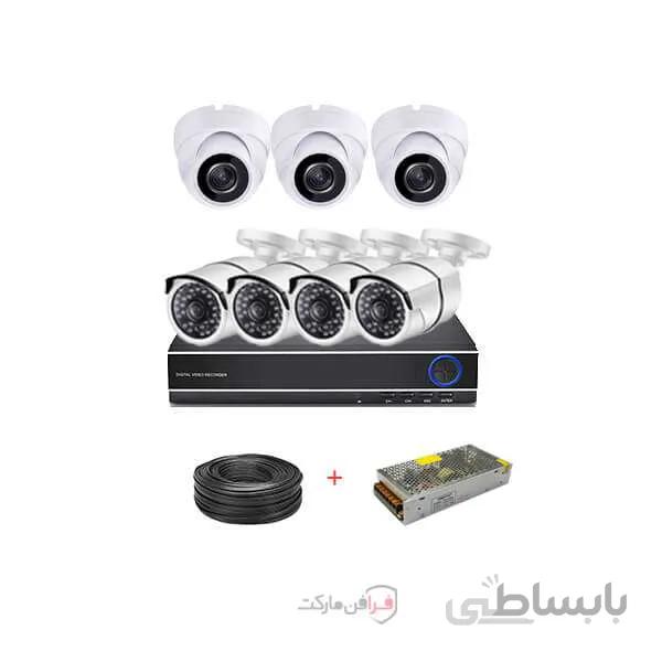 پکیج 7 دوربین ahd سری اقتصادی