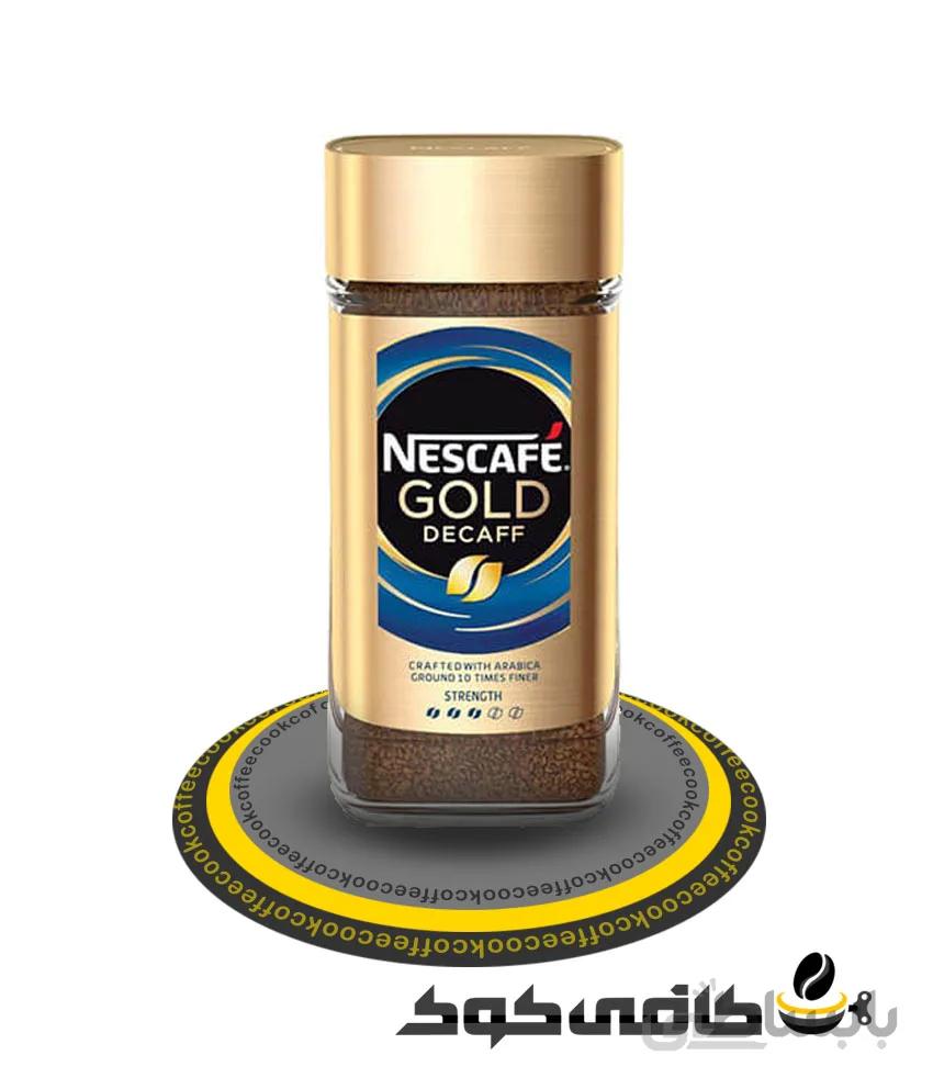 قهوه فوری نسکافه Nescafe بدون کافئین وزن 100 گرم