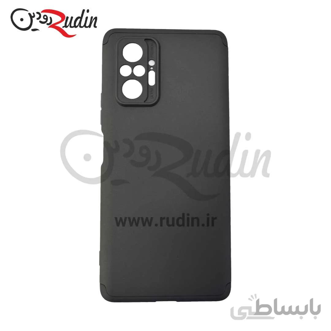 کاور ۳۶۰ درجه مدل GKK مناسب شیائومی Note 10 pro مشکی دور مشکی