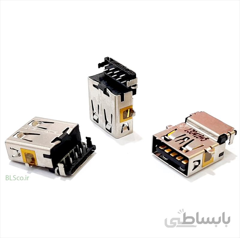 جک USB3 لپ تاپ کد 533 ا USB 3.0 Port Jack Socket