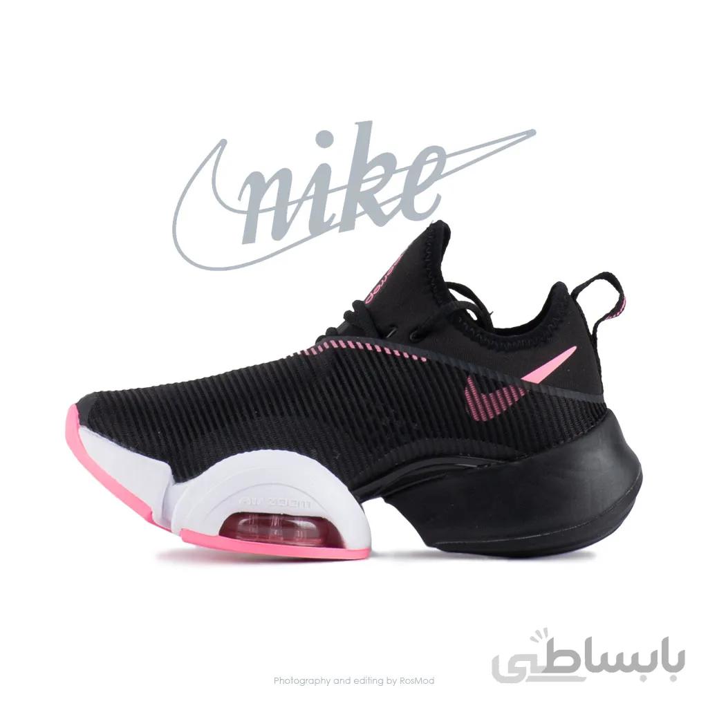 کتانی پیاده روی زنانه نایکی سوپراپ مشکی صورتی – Nike Air Zoom Superrep Black Pink