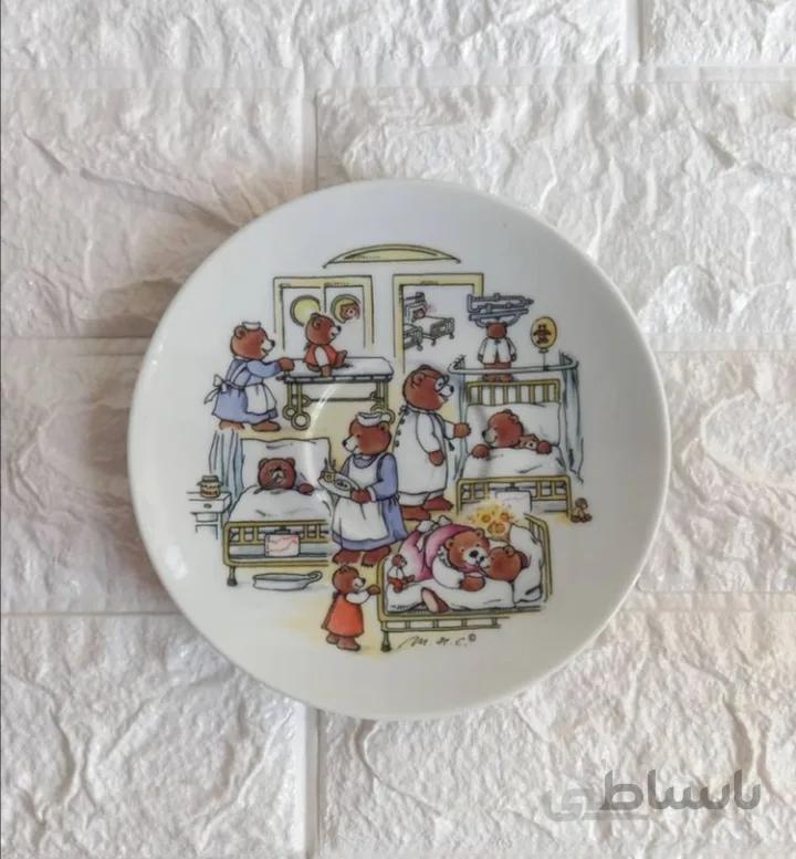 دیوارکوب چینی طرح تدی و آشپزخانه